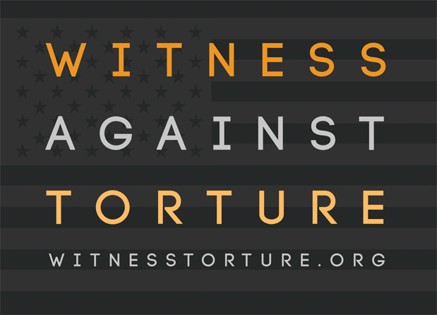 Witness Against Torture - US Flag Sticker